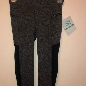 Athlete girl girls leggings